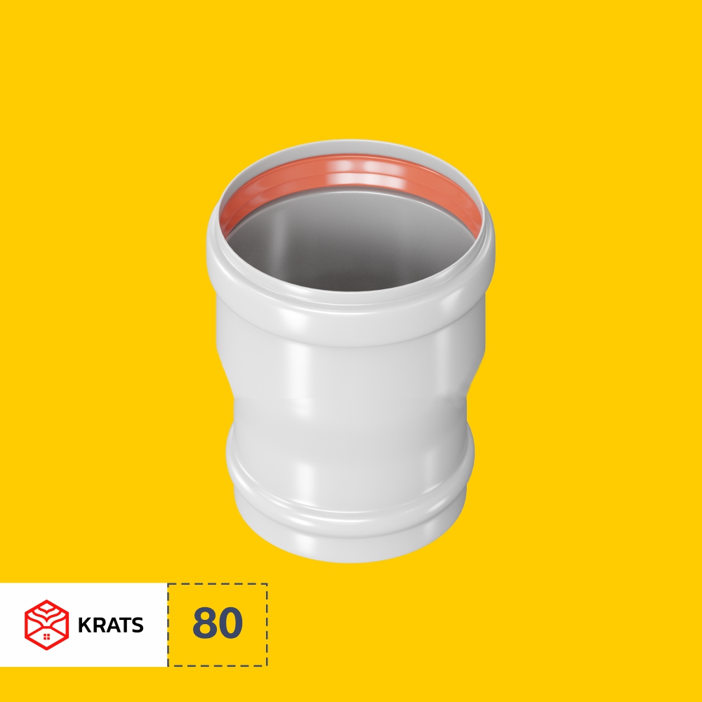 Адаптер с 60 на 80 «мама-мама»