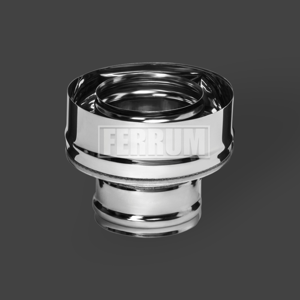 Адаптер стартовый (мама) Ferrum нерж. AISI 430