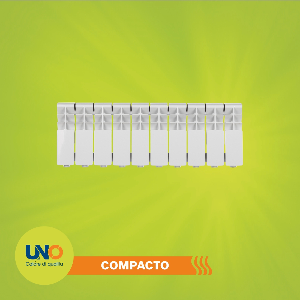 Алюминиевые радиаторы UNO COMPACTO (тяжелая версия)