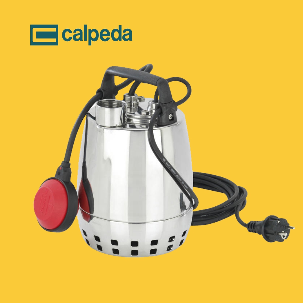 Дренажный насос GXR Calpeda (Италия), погружной, из нержавеющей стали