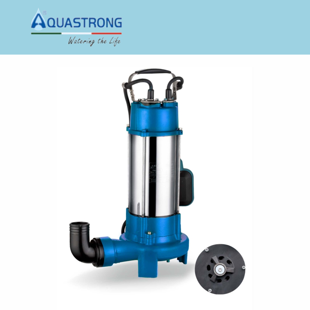 Фекальный насос ESP Aquastrong (Турция), погружной, с режущим механизмом