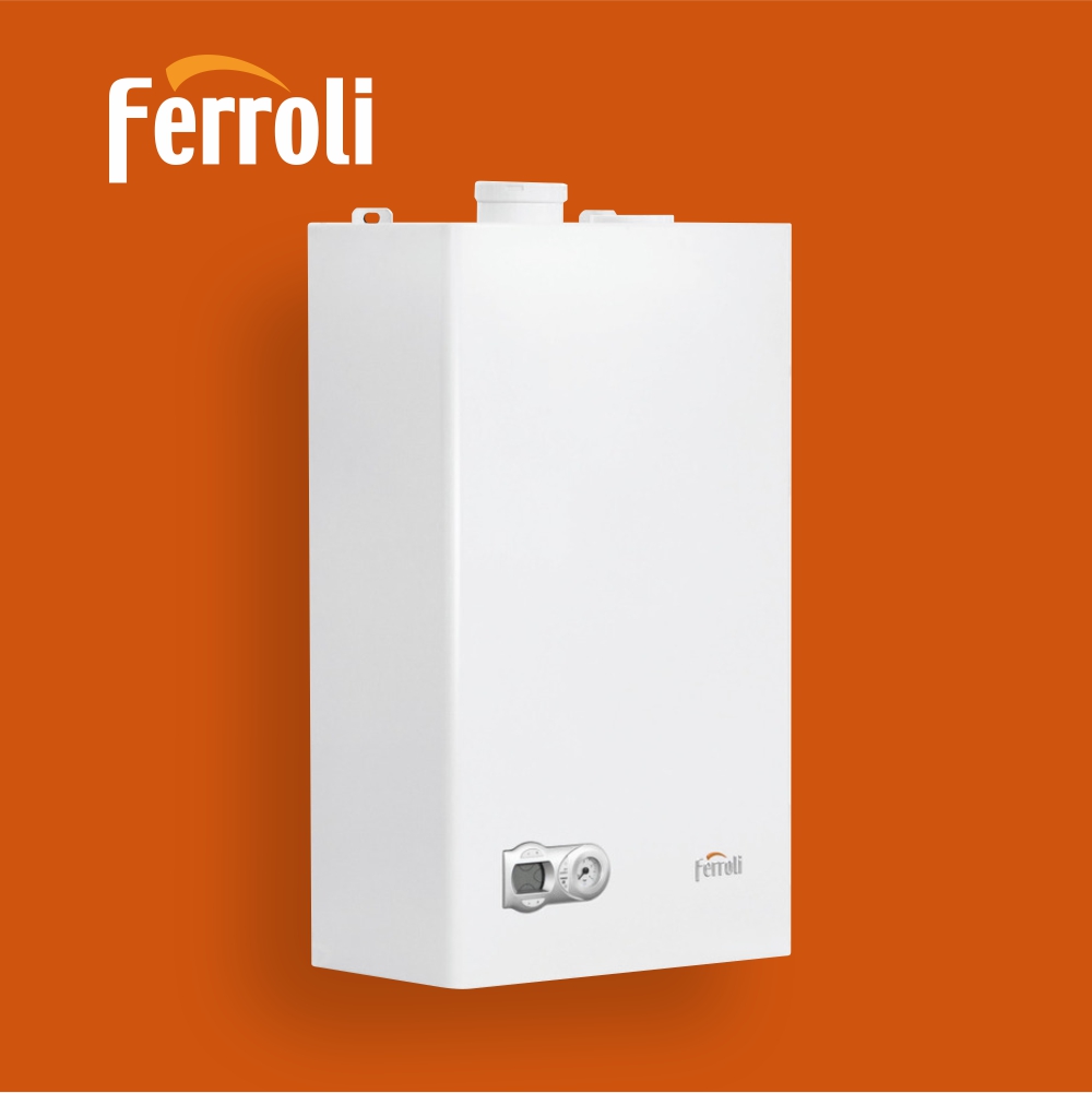 Газовый котел Fortuna Ferroli (Италия) настенный + комплект дымохода