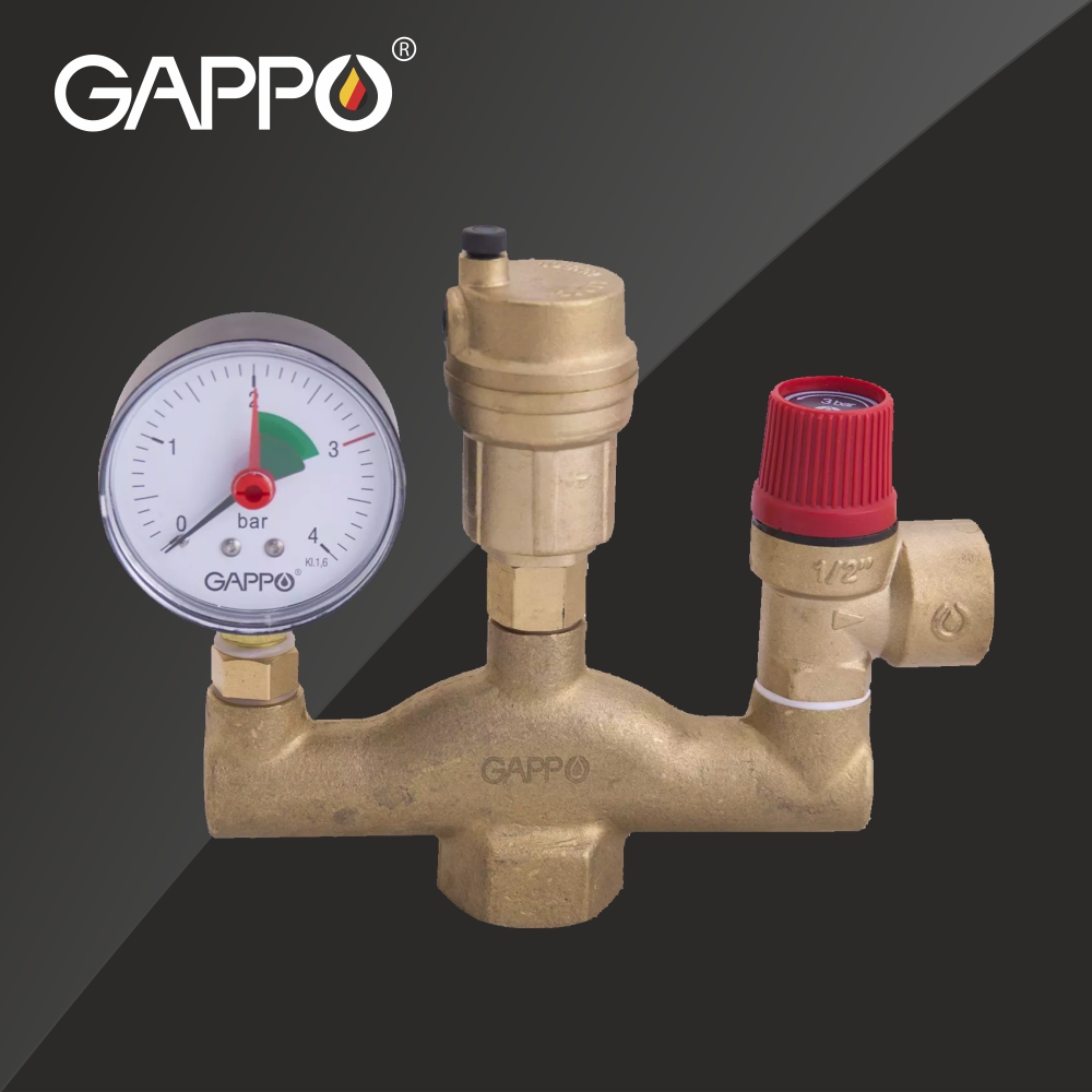 Группа безопасности котла Gappo латунная