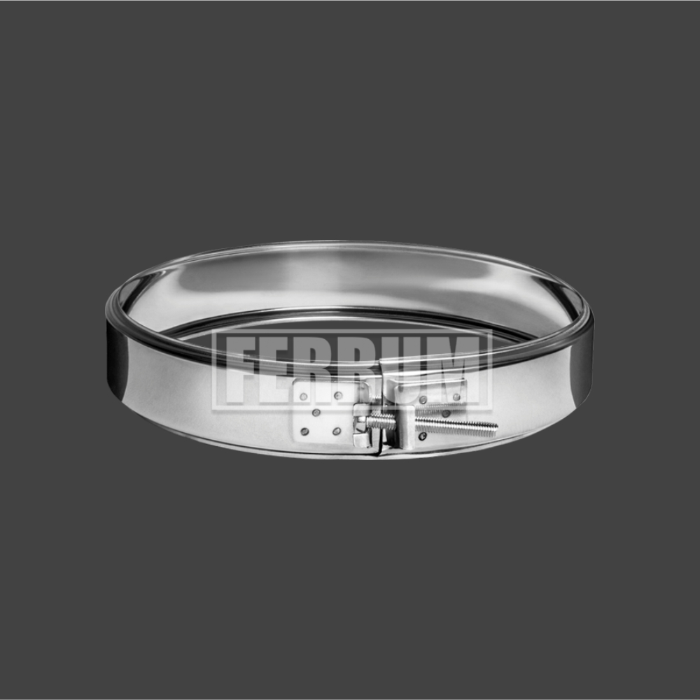 Хомут обжимной Ferrum нерж. AISI 430