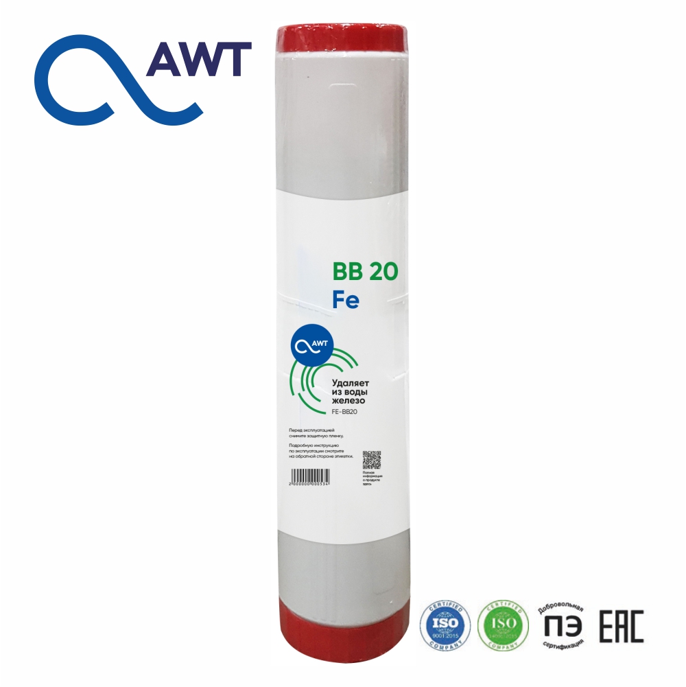 Картридж обезжелезивания FE-BB20 AWT (Россия) (BB20)