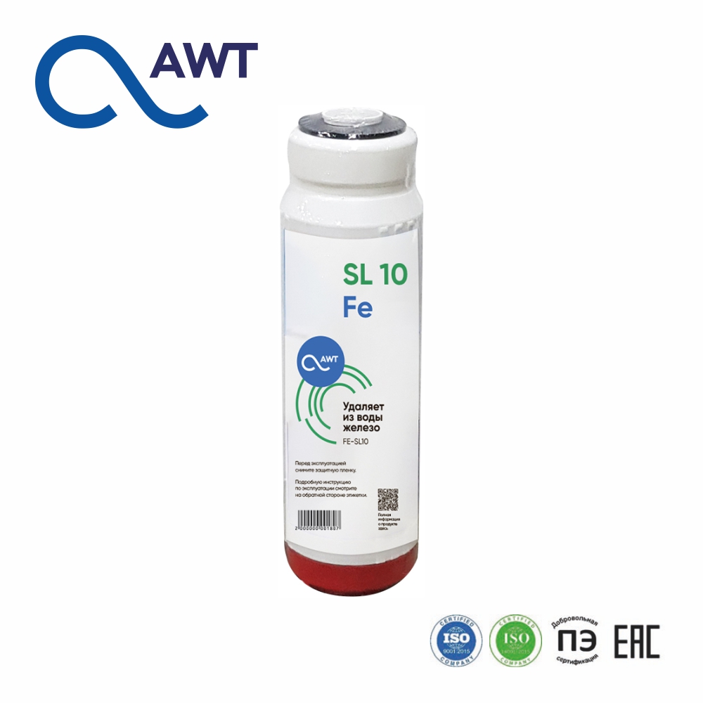 Картридж обезжелезивания FE-SL10 AWT (Россия) (SL10)