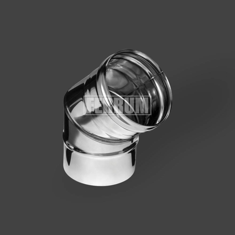 Колено 135° Ferrum нерж. AISI 430