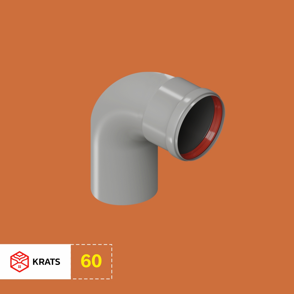 Колено промежуточное «папа-мама» 60