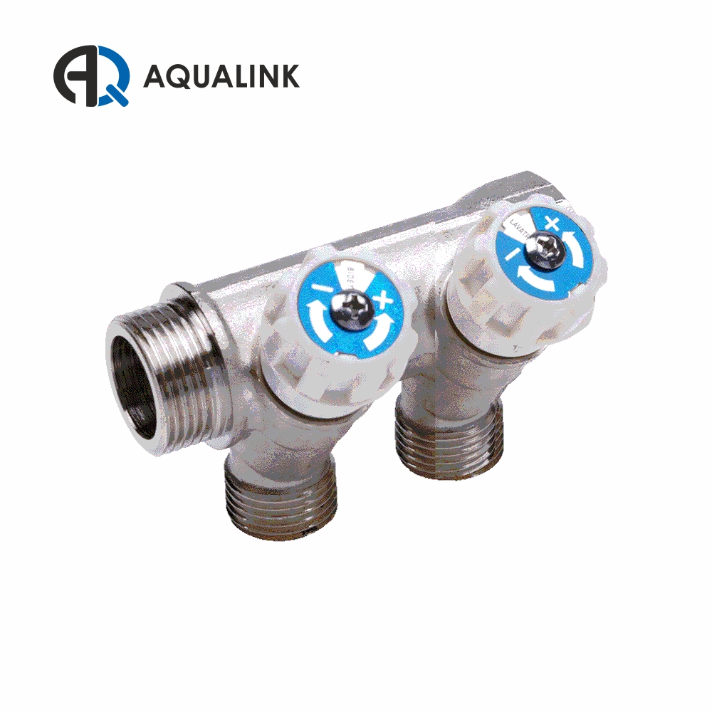 Коллектор регулирующий ВР-НР 20х15 Aqualink (Россия)