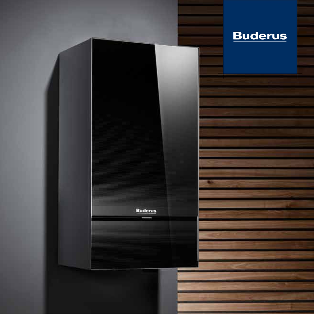 Конденсационный газовый котел Logamax plus GB172i Buderus (Германия) настенный + комплект дымоходы