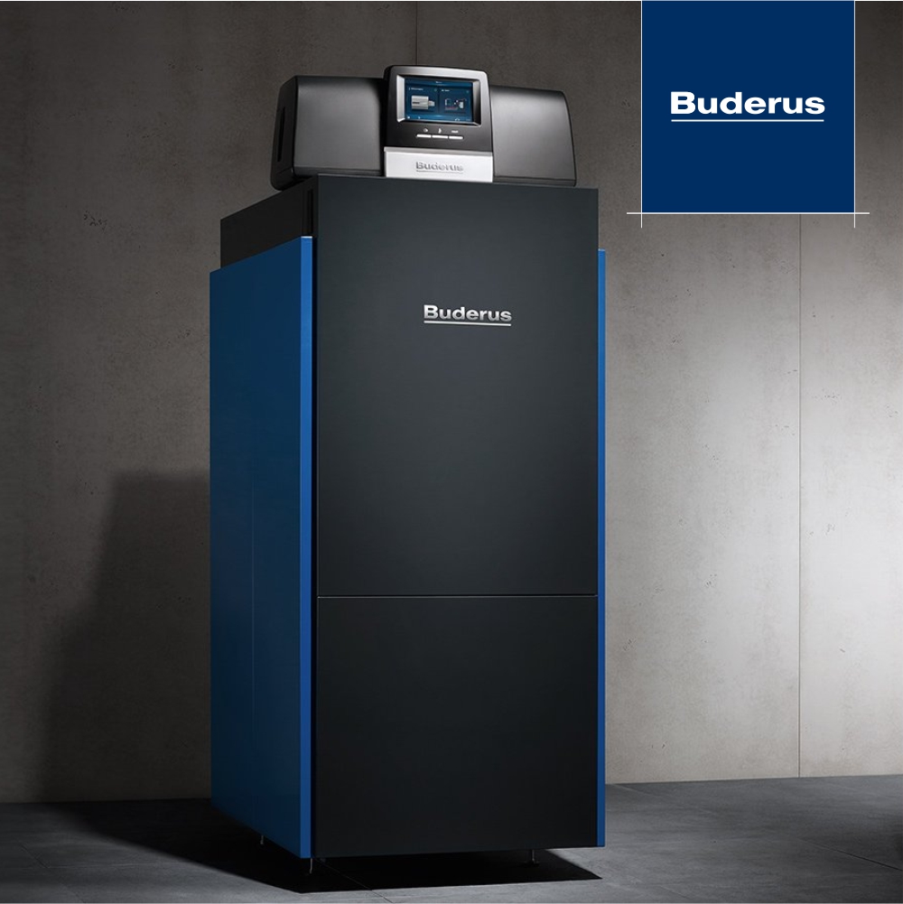 Конденсационный газовый котел Logano plus KB 372 Buderus (Германия) напольный
