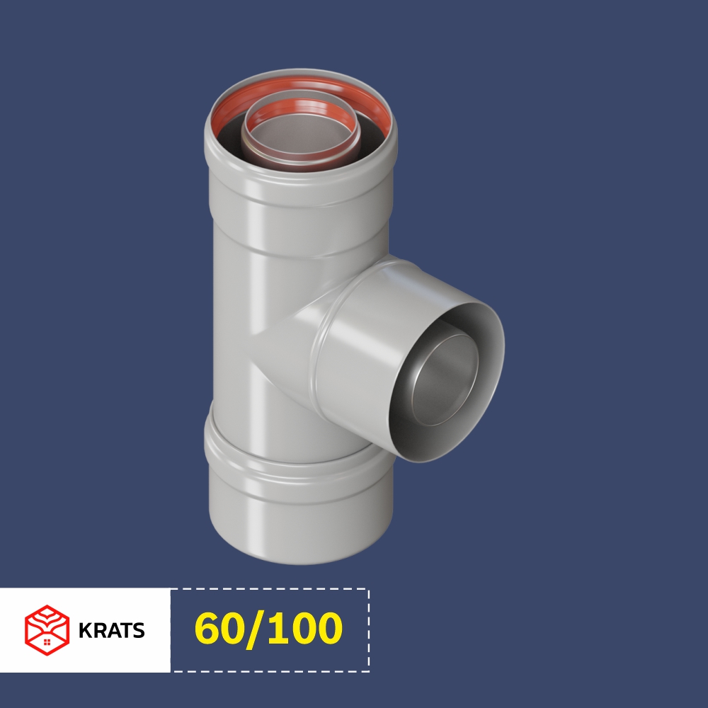 Конденсатоcборник Т-образный 60/100, коаксиальный