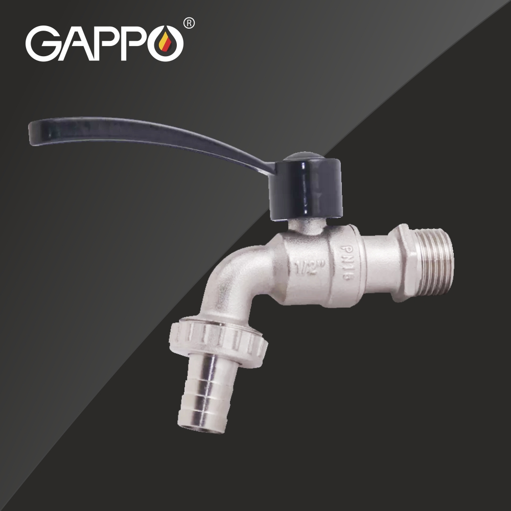 Кран водоразборный НР со съемным штуцером Gappo