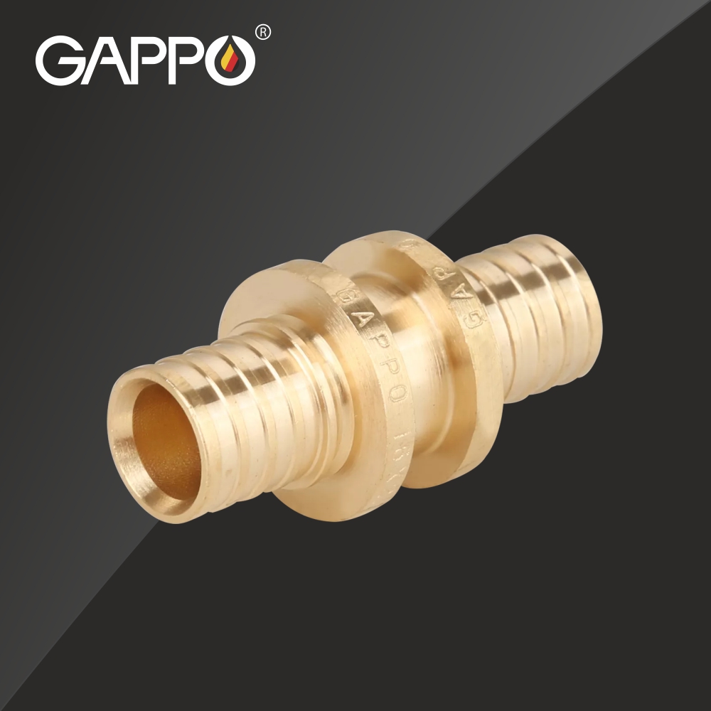 Муфта соединительная равнопроходная Gappo, фитинг аксиальный