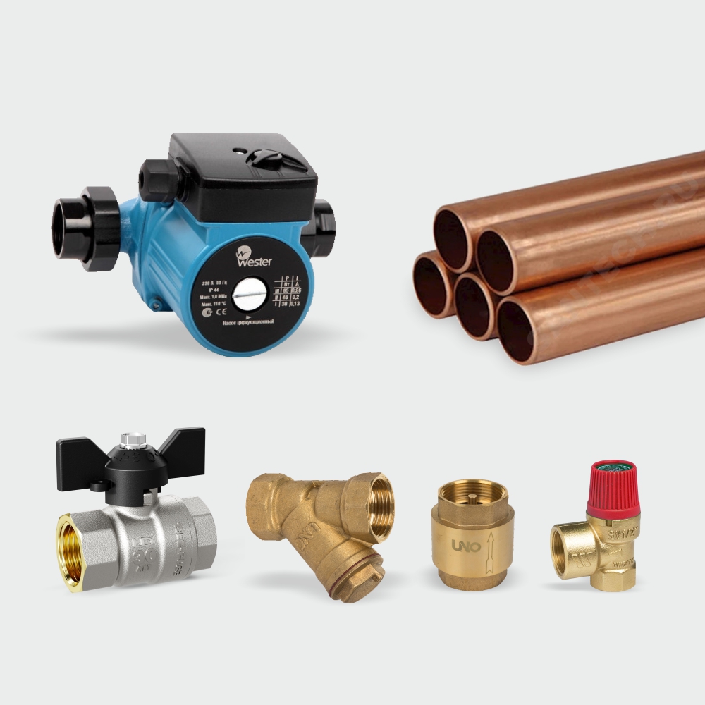 Насосная группа для газовых котлов