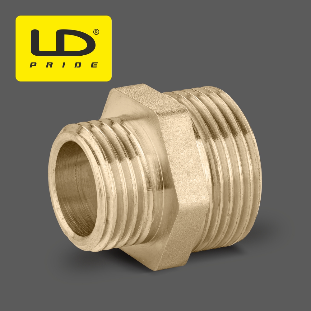 Ниппель переходной LD Pride (Россия) НР латунь