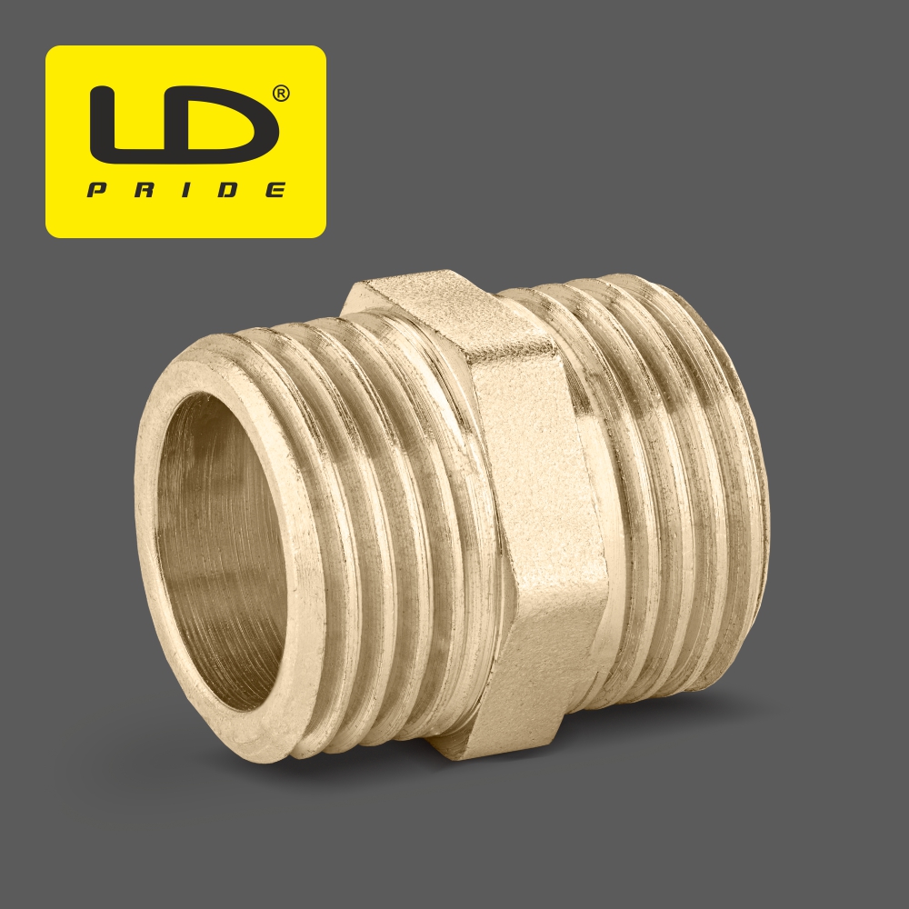 Ниппель прямой LD Pride (Россия) НР латунь