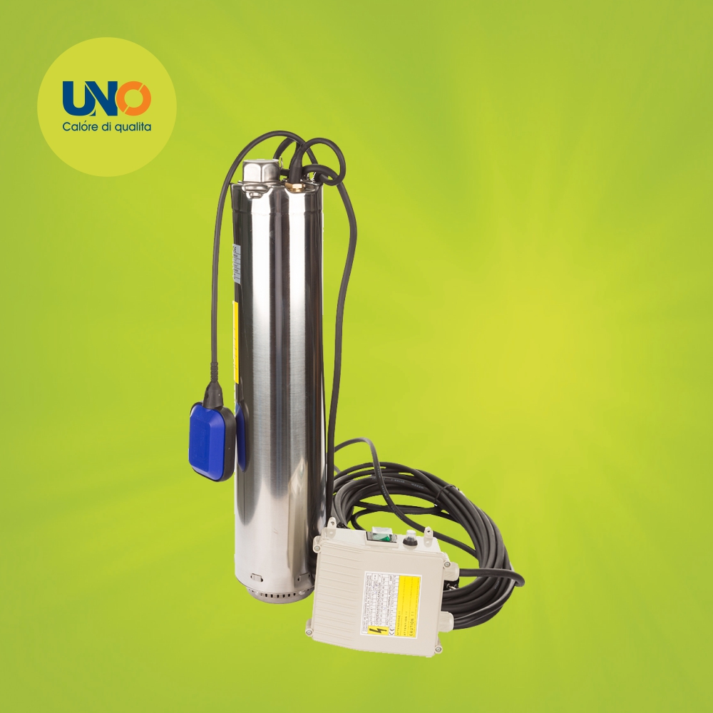 Погружной колодезный насос 5XSM408 UNO, 5″, многоступенчатый, из нерж. стали