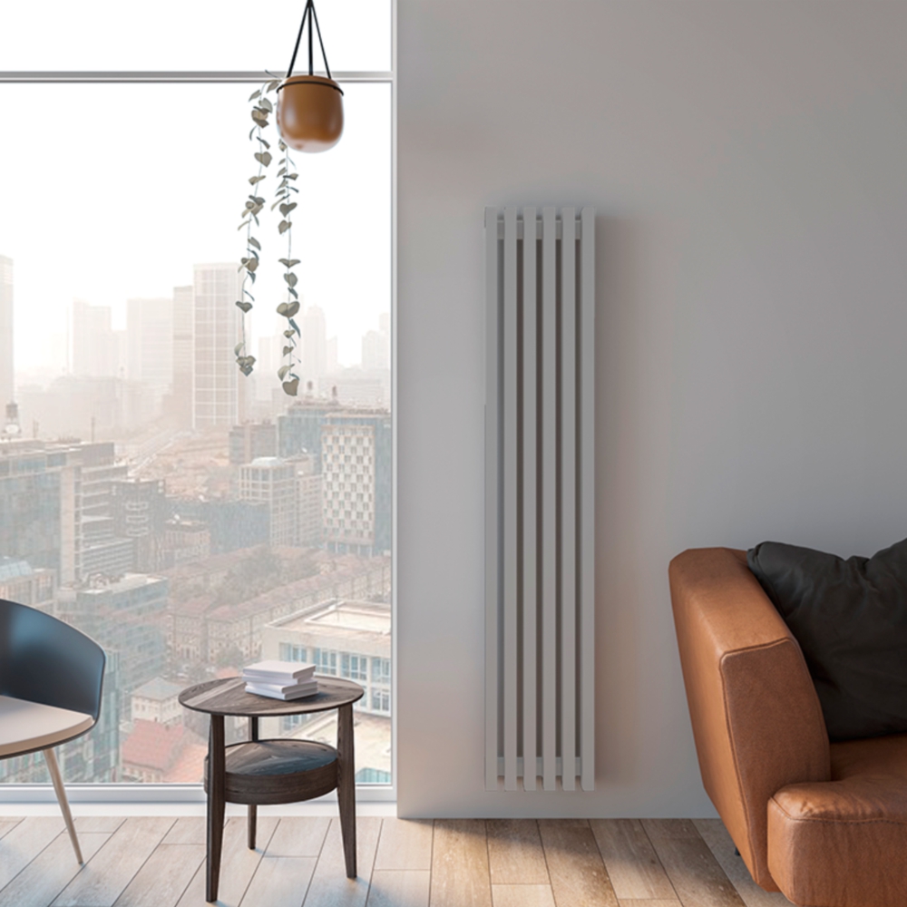 Профильный стальной радиатор P30V Профкаст (Россия), белый (9016 мат), нижнее подключение (ЛП)