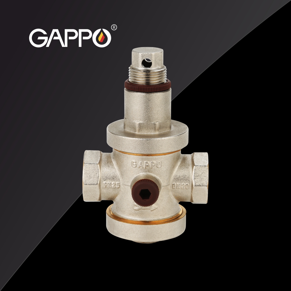 Редуктор давления Gappo, компенсационного действия, поршневой, резьбовой, «после себя»