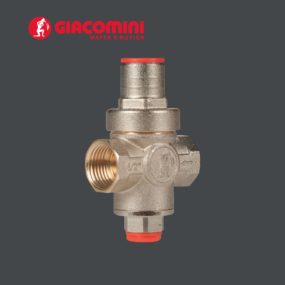 Редуктор давления R153C Giacomini (Италия) поршневой, резьбовой, «после себя»