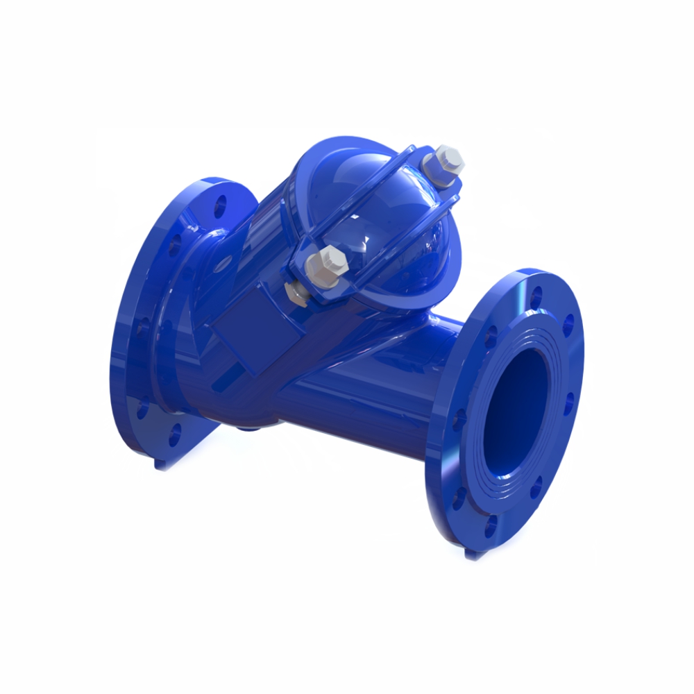 Шаровой обратный клапан Enko чугунный, фланцевый