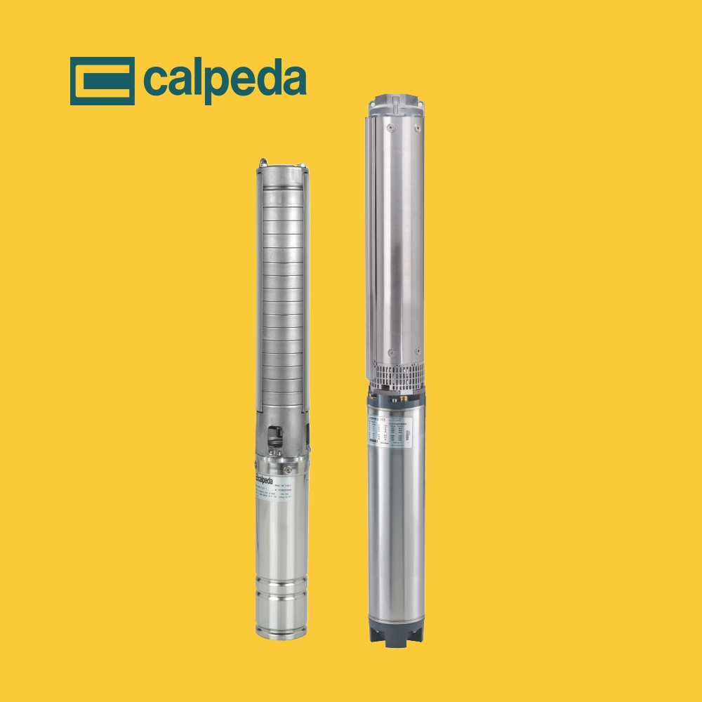 Скважинный насос 6SDX 60 Calpeda (Италия), 6", многоступенчатый, с двигателем CS-R Calpeda