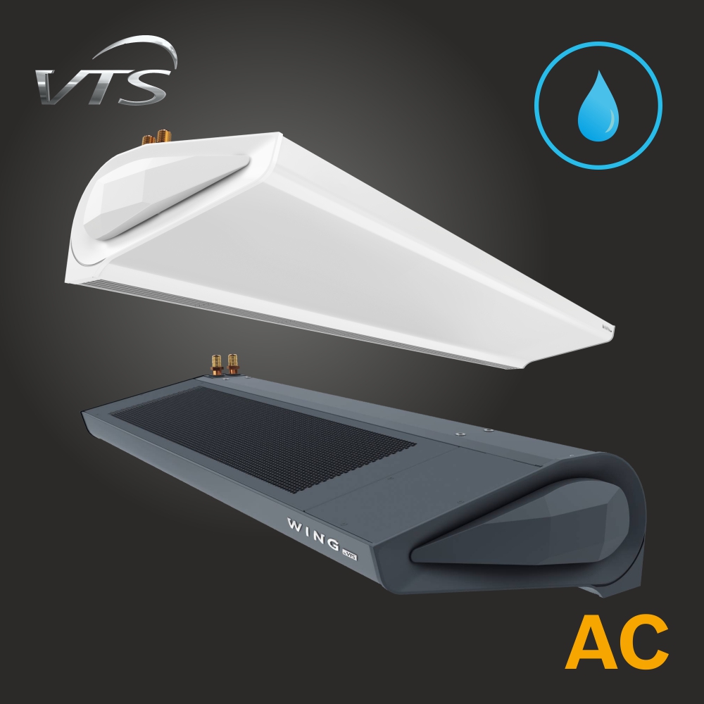 Тепловая завеса Wing W AC VTS (Польша) водяная, стандартный двигатель