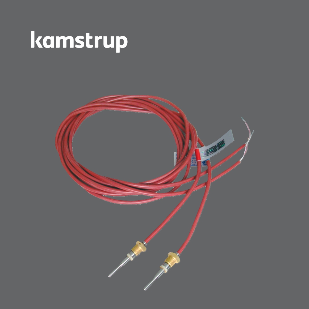 Термопреобразователь Pt500 с кабелем, 2 шт для теплосчетчика Multical 603 E Kamstrup (Дания)