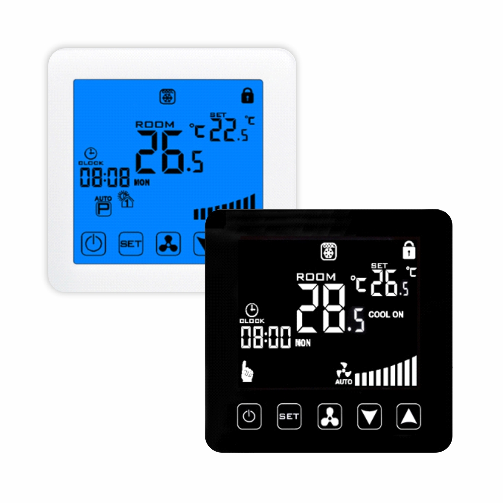 Термостат WH комнатный цифровой Профкаст (Россия) для внутрипольного конвектора с вентилятором