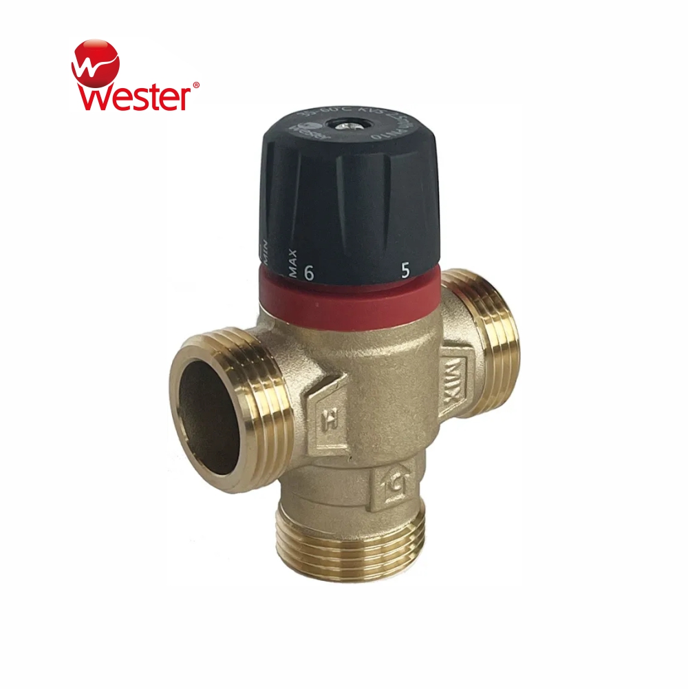 Термостатический смесительный клапан Wester (Россия) для теплого пола