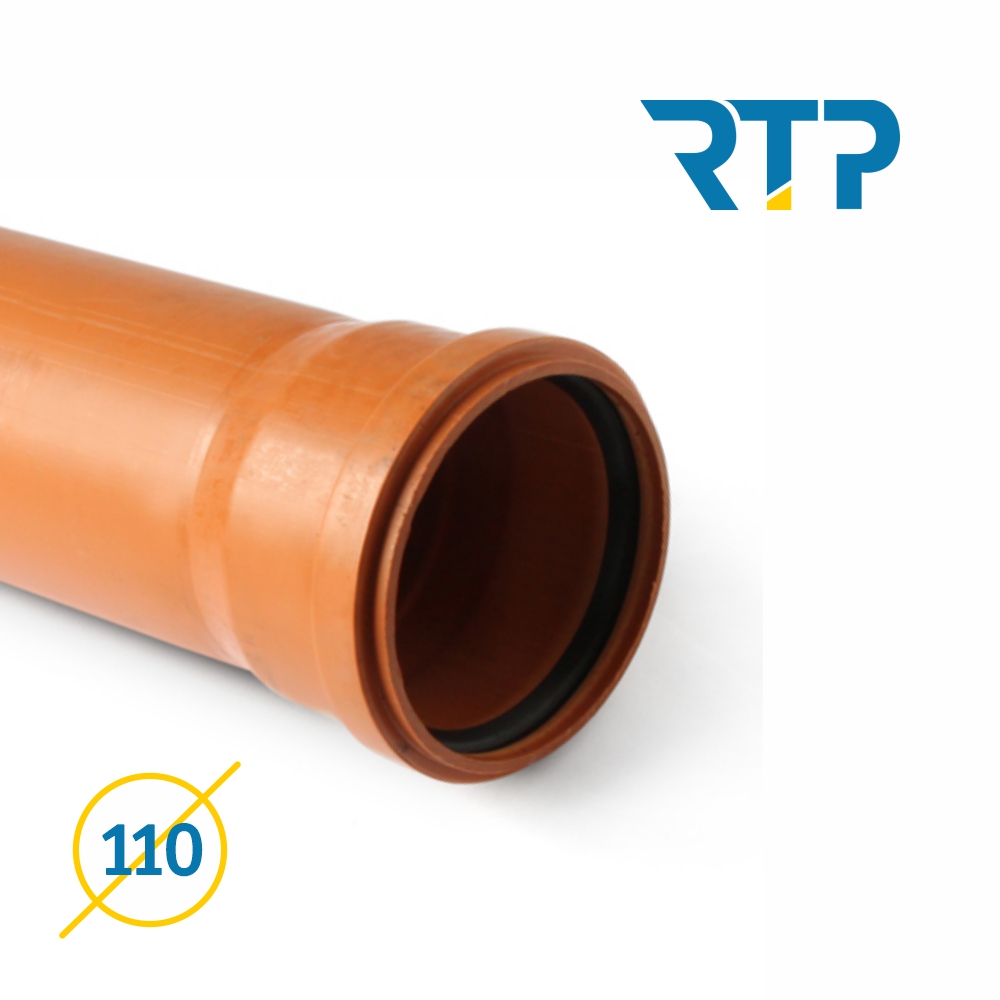 Труба PP DN110 для наружной канализации Ростурпласт (Россия)