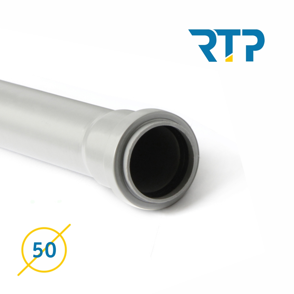 Труба PP DN50 для внутренней канализации Ростурпласт (Россия)