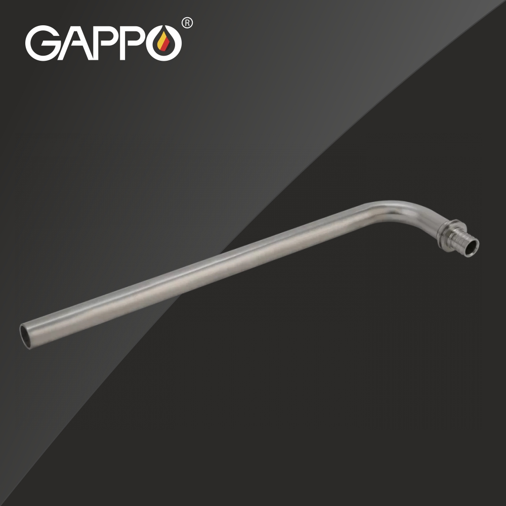 Трубка для подключения радиатора Г-образная Gappo