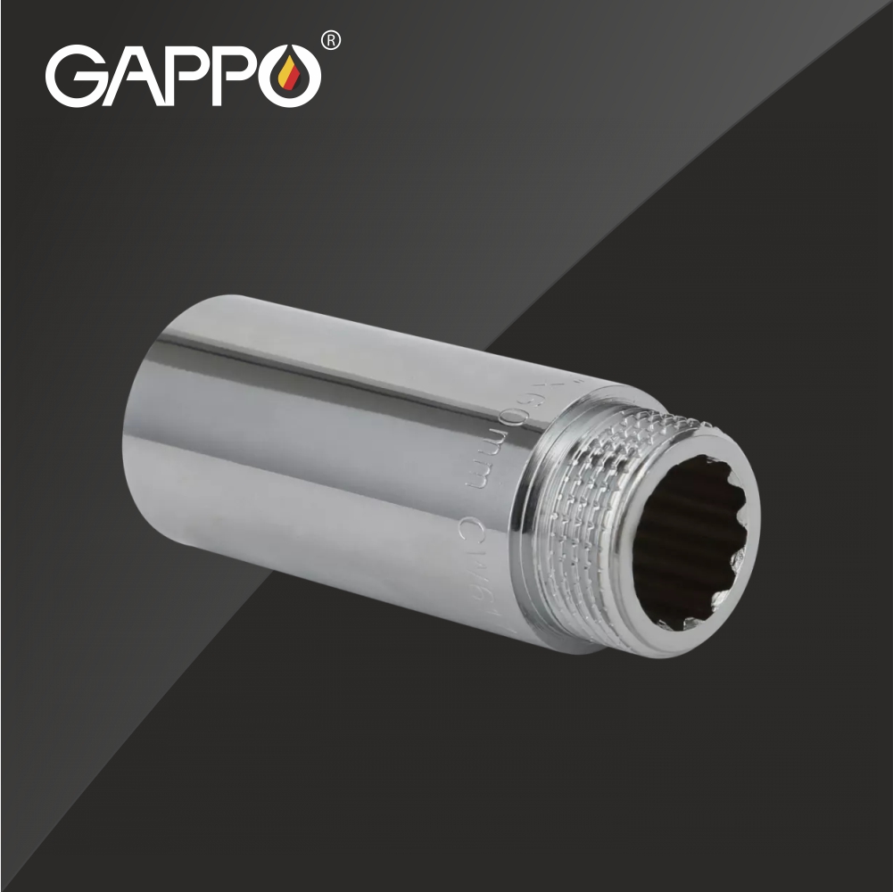 Удлинитель ВР-НР Gappo хромированный