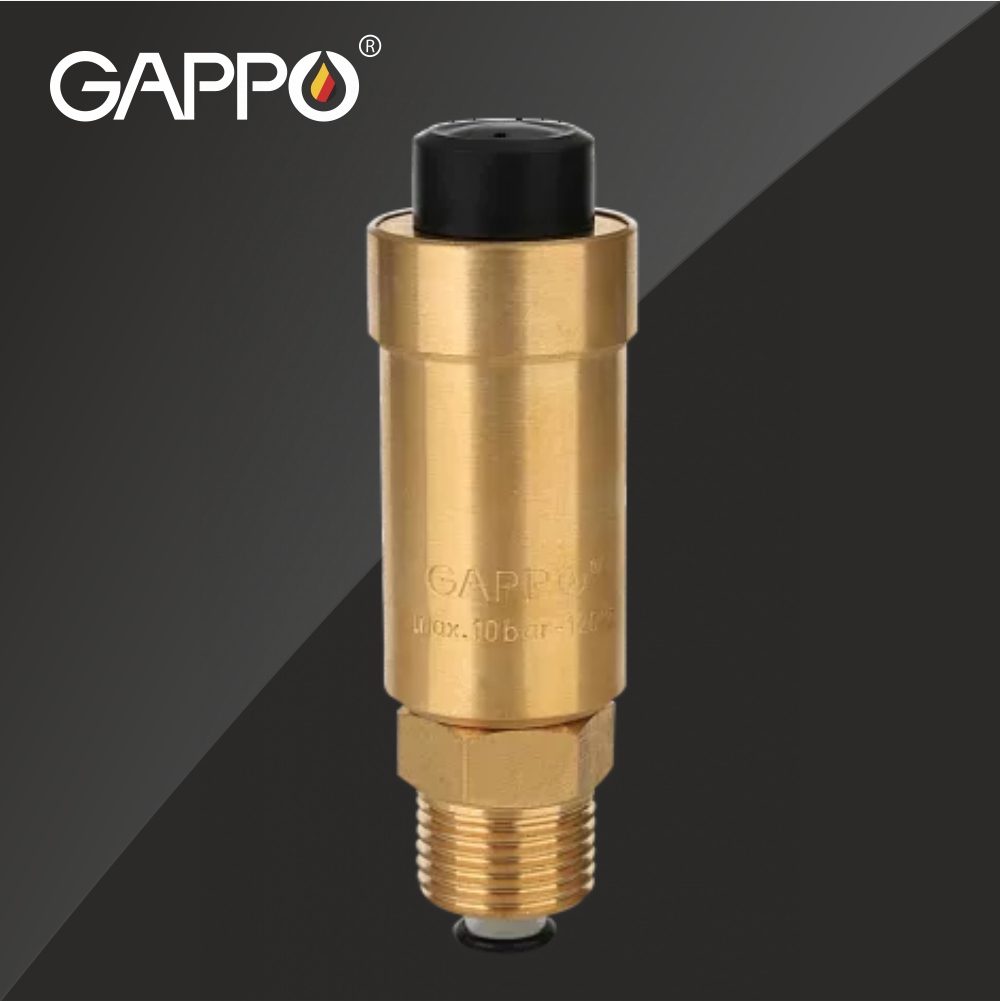 Воздухоотводчик автоматический G1458 НР Gappo с отсечным клапаном