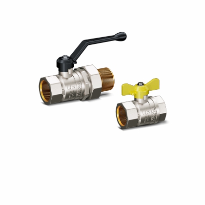 Краны латунные для воды и газа